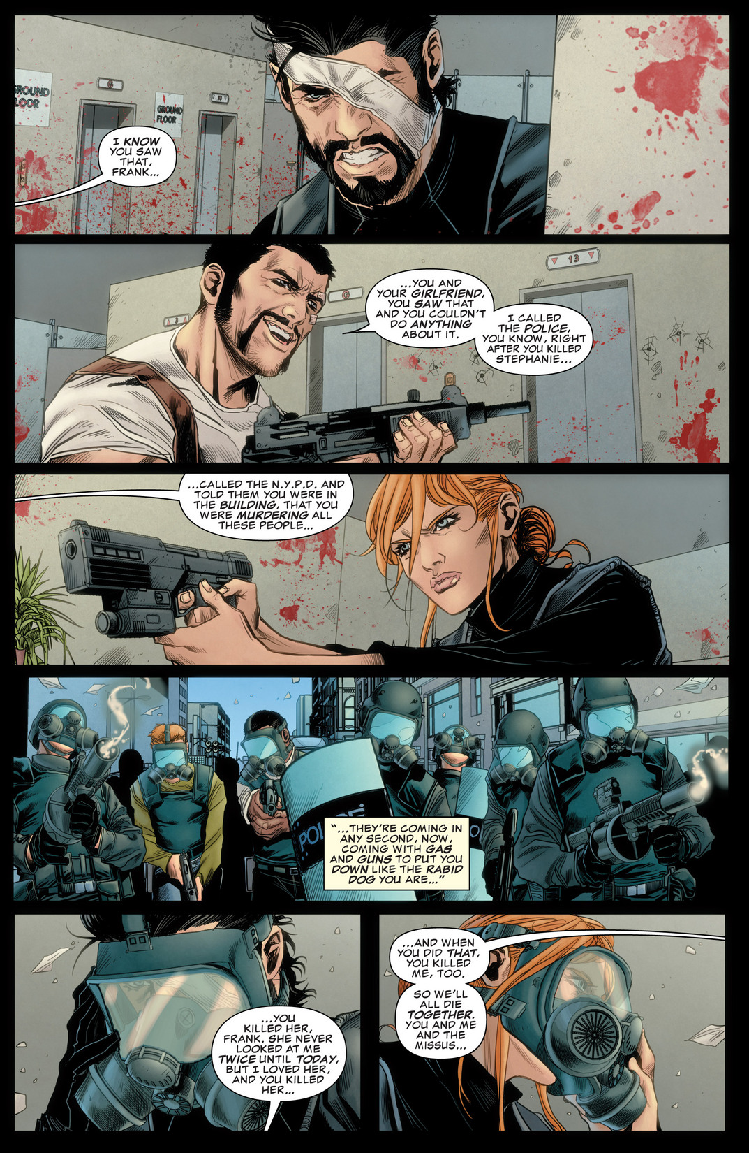 Read online The Punisher (2011) comic -  Issue #15 - 17