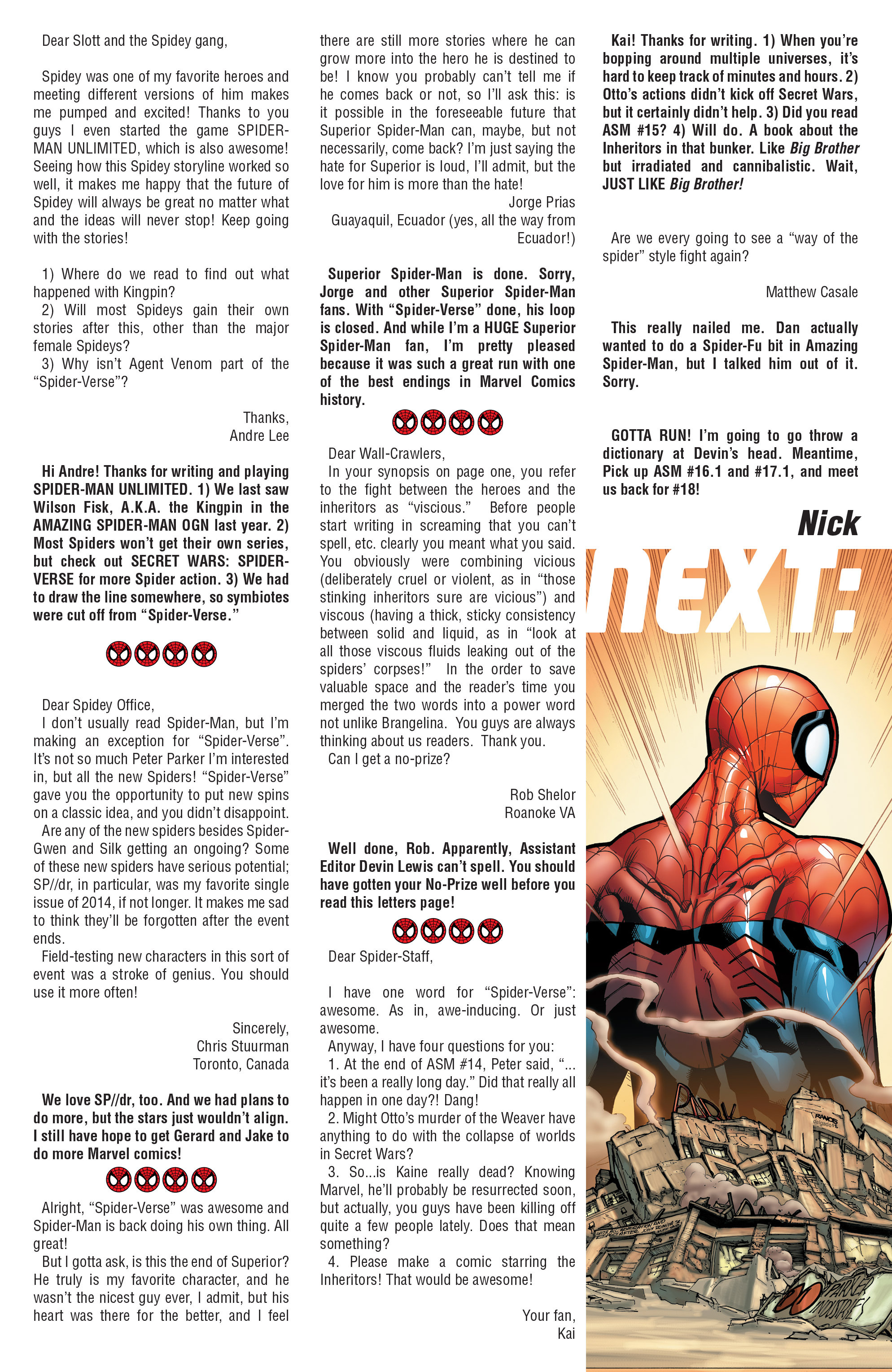 Read online The Amazing Spider-Man (2014) comic -  Issue #17 - 26