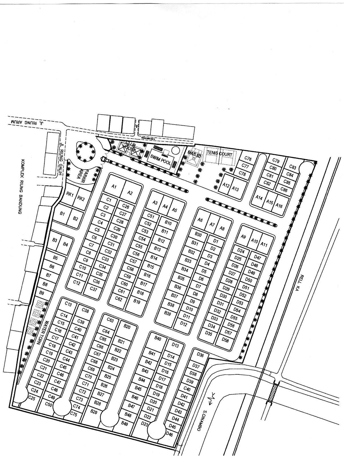 Billabong Soeta Residence: Site Plan