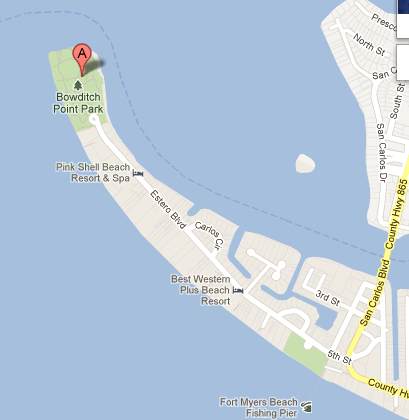 Fort Myers Beach Street Map The Best Beaches In World Bikewalklee Blog Fort Myers Beach S North Estero Blvd Is A Model Street Map