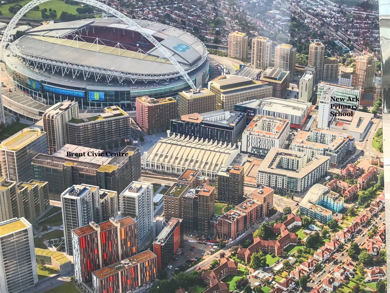 WEMBLEY MATTERS Daily Mail Claims Wembley Stadium Is Being hemmed In WEMBLEY MATTERS Daily Mail Claims Wembley Stadium Is Being hemmed In