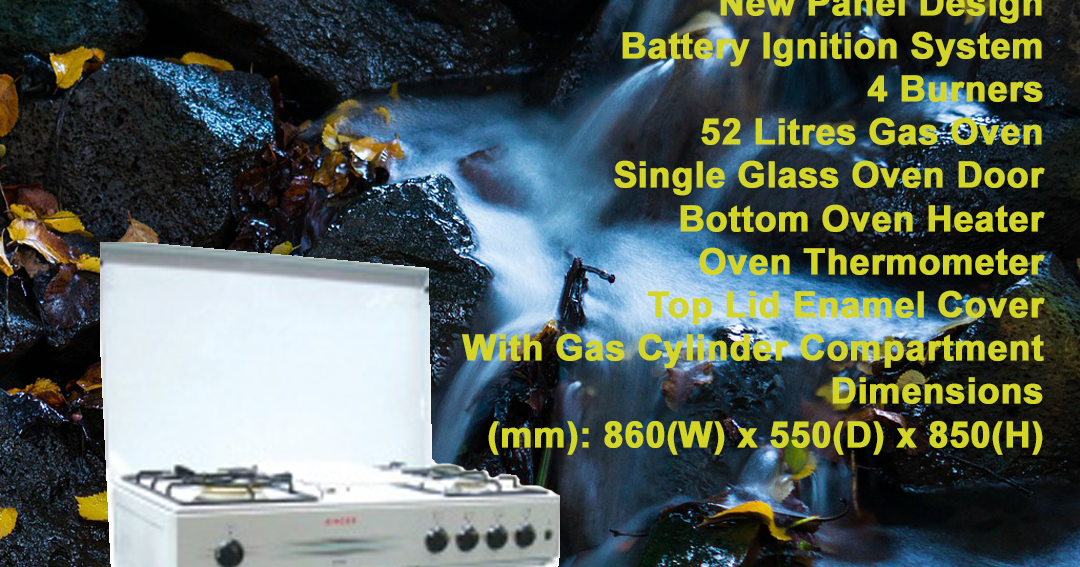 G1485 Gas Cooker Singer Kota Warisan Singer Kota Warisan