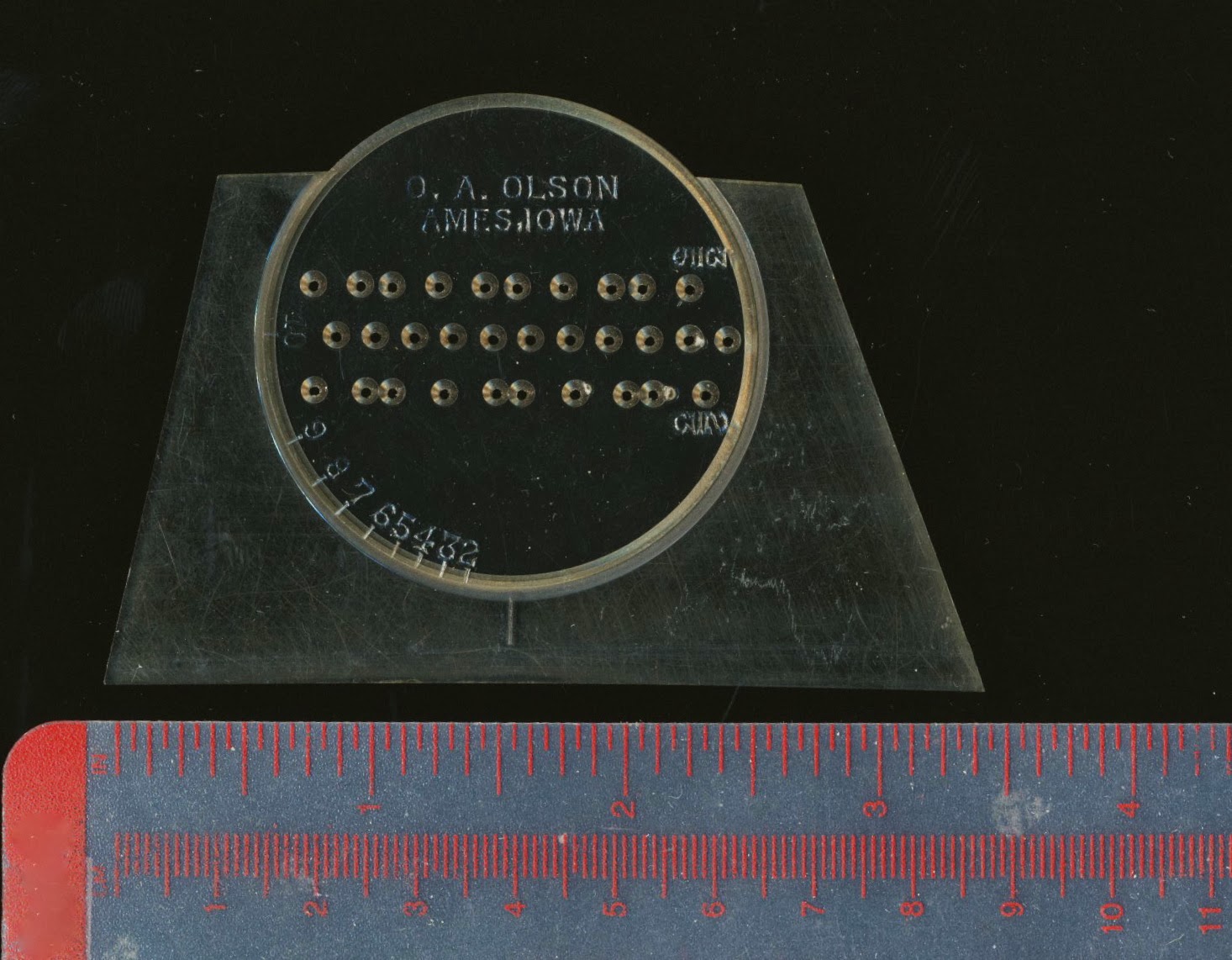 Tenth Letter of the Alphabet: Creator: O.A. Olson, Ames Lettering Guide ...