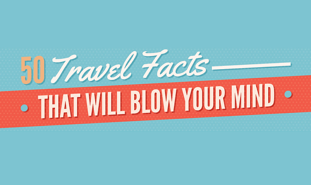 50 Travel Facts That Will Blow Your Mind