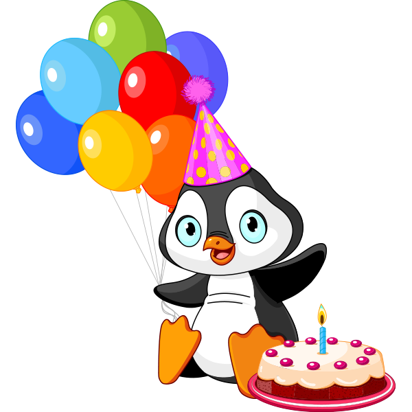 Party Penguin Icon