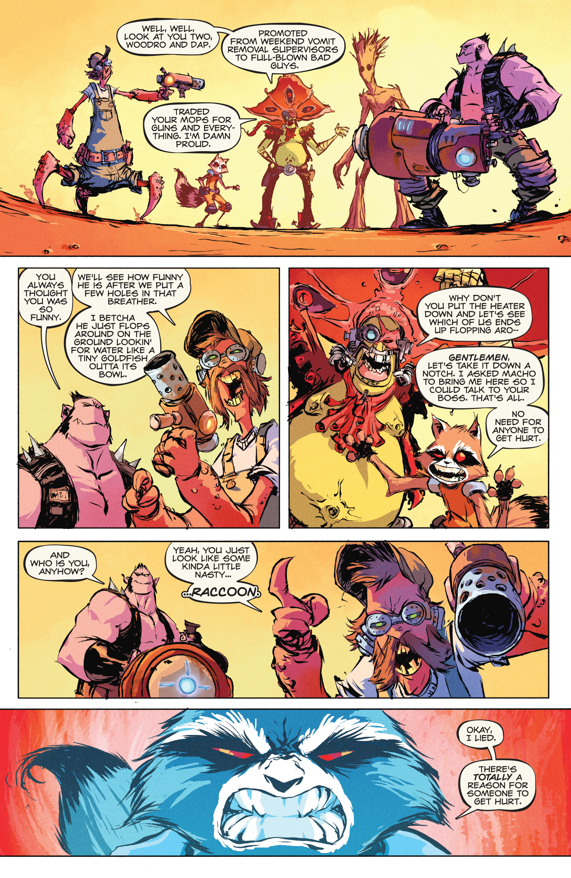 Read online Rocket Raccoon (2014) comic -  Issue #3 - 11