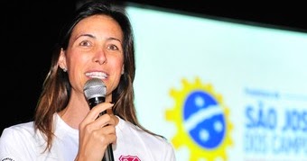 Aposentada, nadadora Fabiola Molina fala sobre ações sociais e descarta