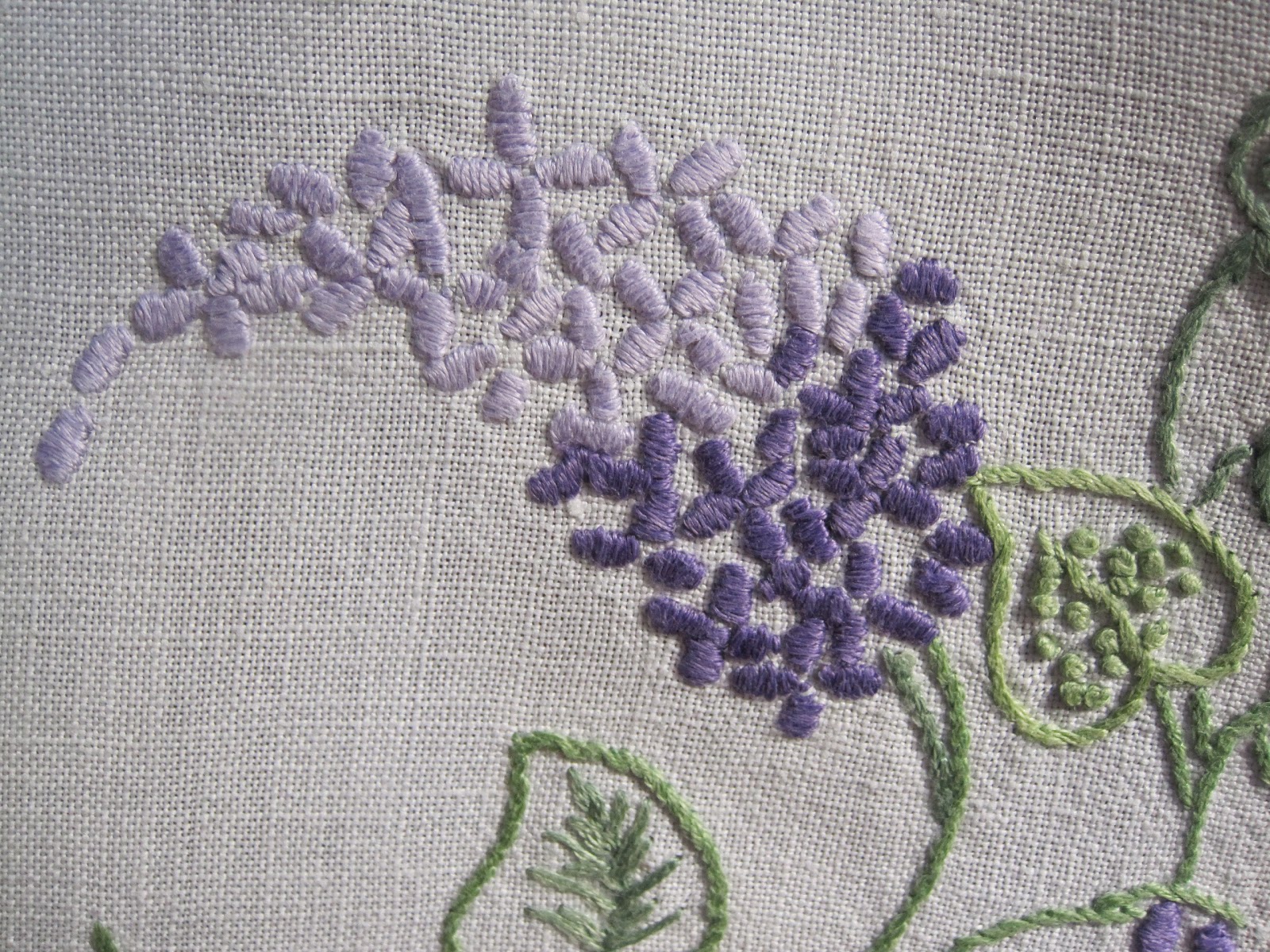 The House on the Side of the Hill The most beautiful tablecloth