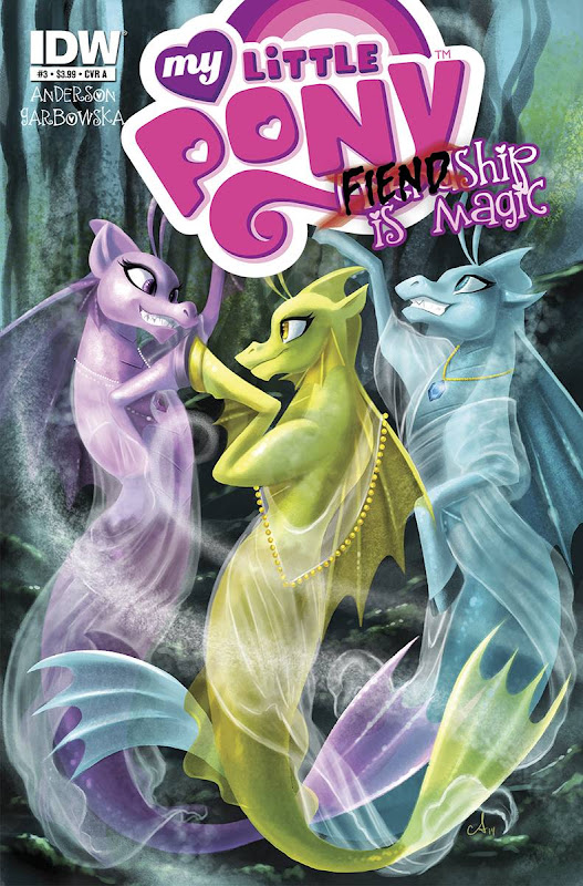 Fiendship is Magic #3 (Sirens) Comic Cover