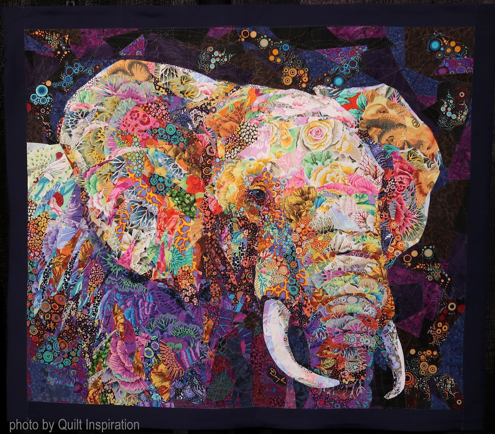 Quilt Inspiration Freehand Patchwork by Danny Amazonas