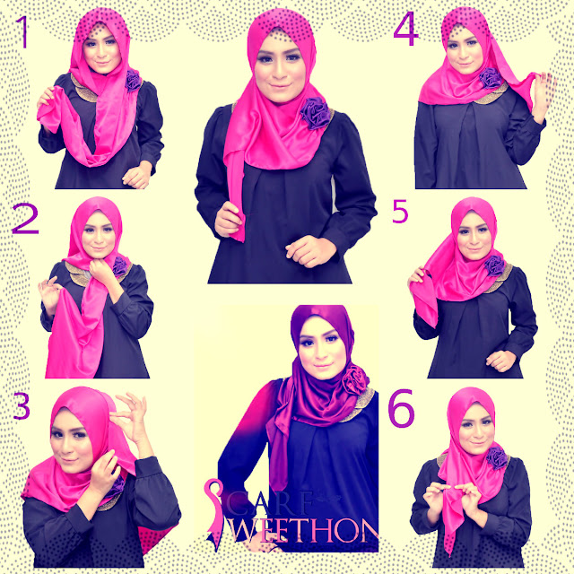 tutorial cara memakai jilbab lengkap terbaru 90 gaya - masuk-islam.com