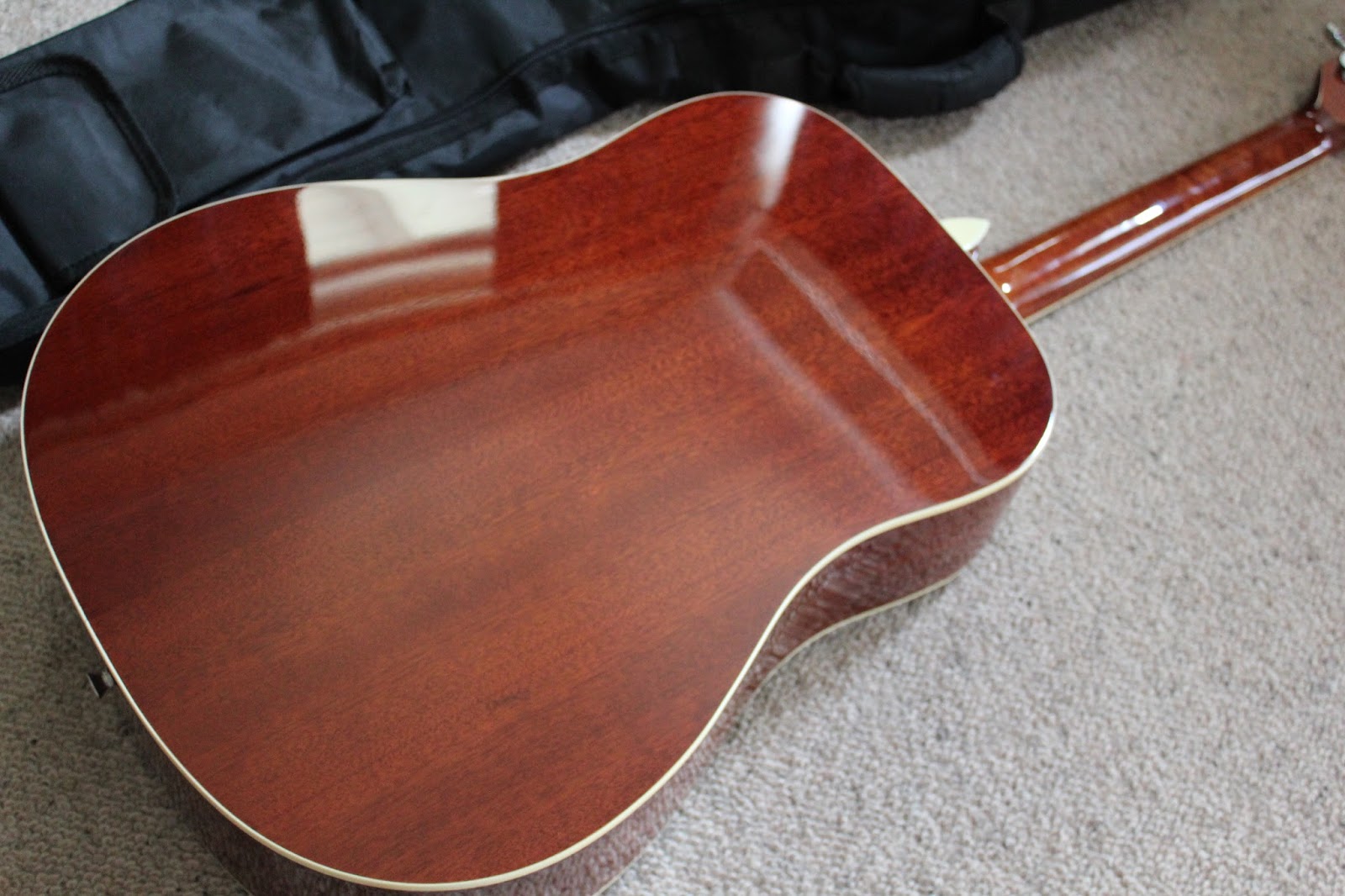 Edwin's Guitar Journey Aria AW20 FM Acoustic Guitar Demo / Review