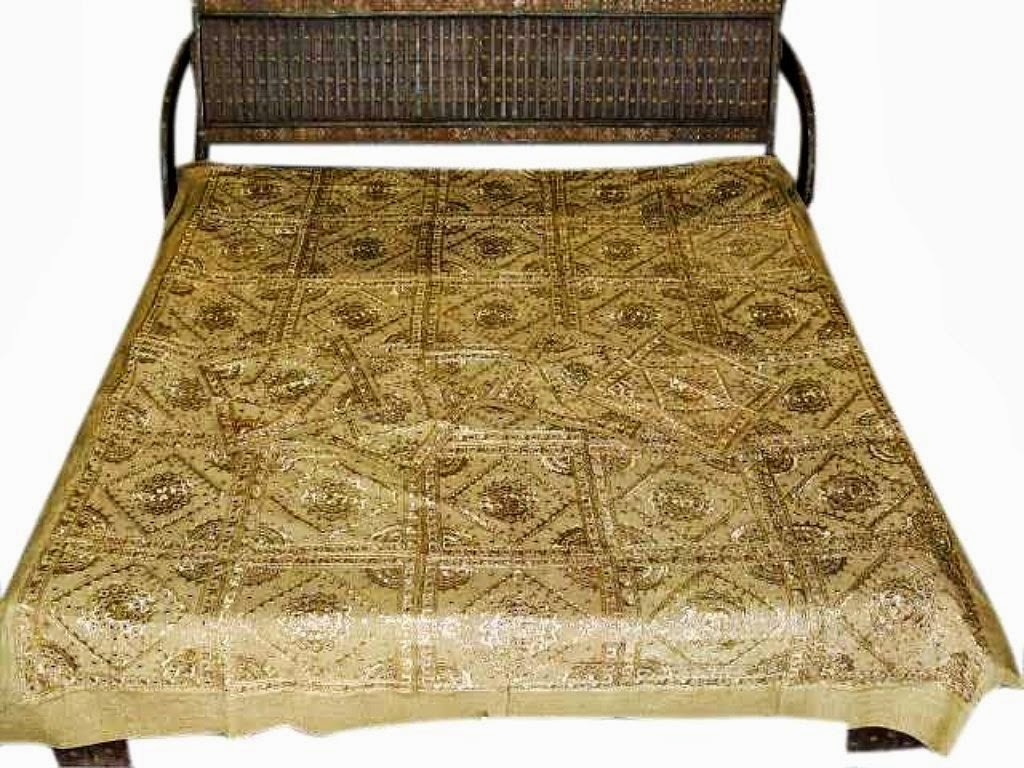 Indian Bedding Bedspread Mogul Bed Cover Indian