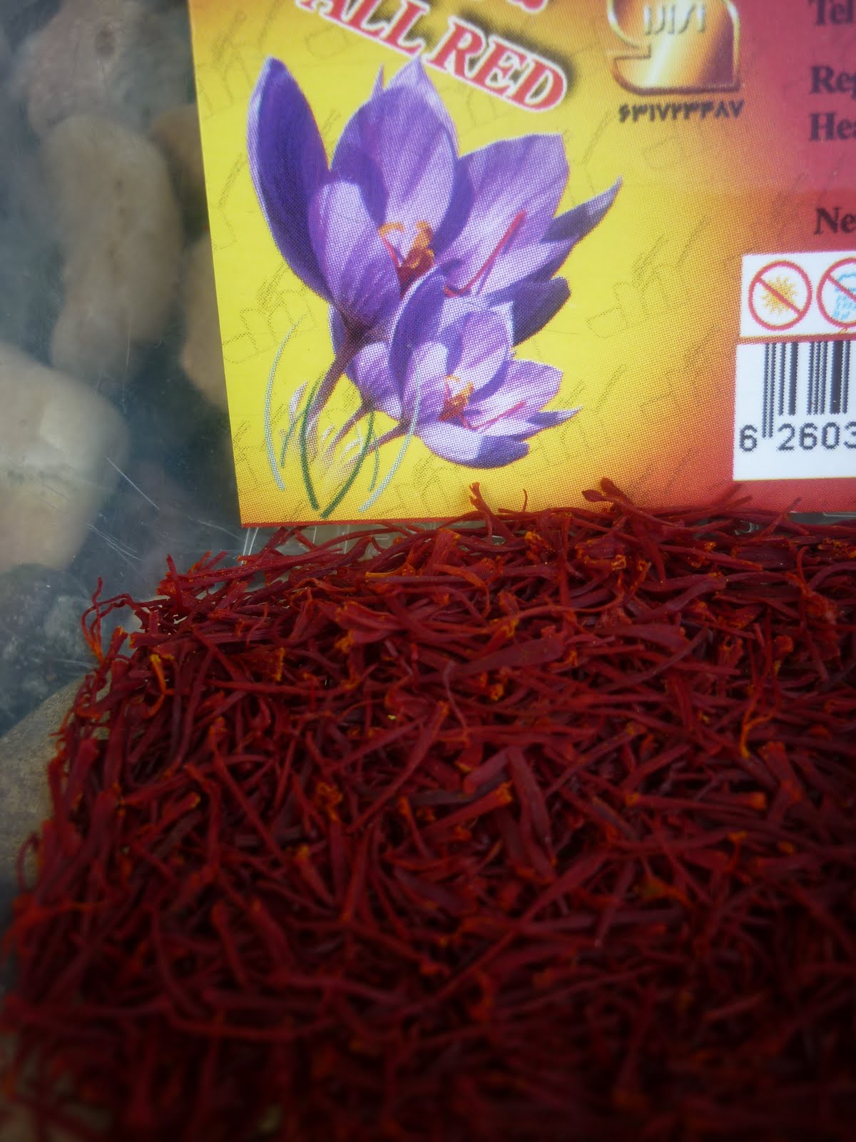 estrellacanela: Der Zauber des Safran - Indischer Safranreis