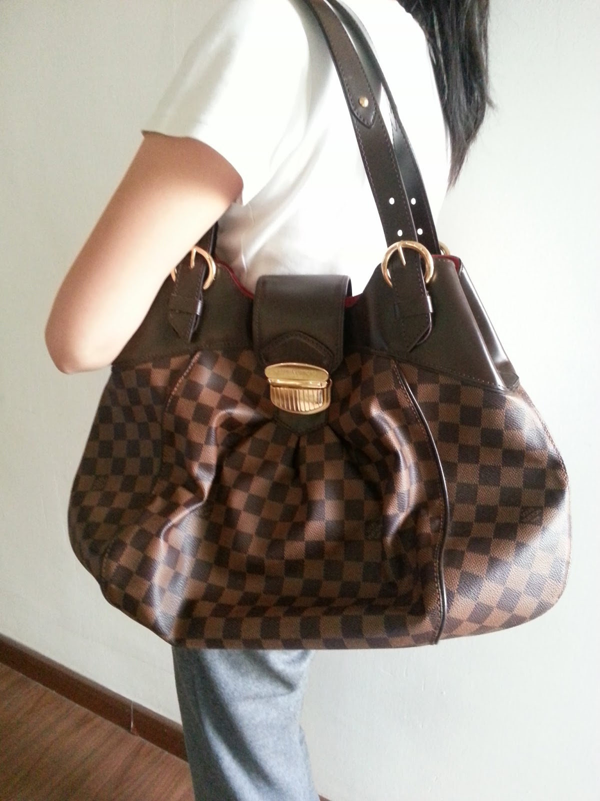 Six And The City Formerly Known As One S Junk Is Another Preloved Lv Sistina Gm Damier For