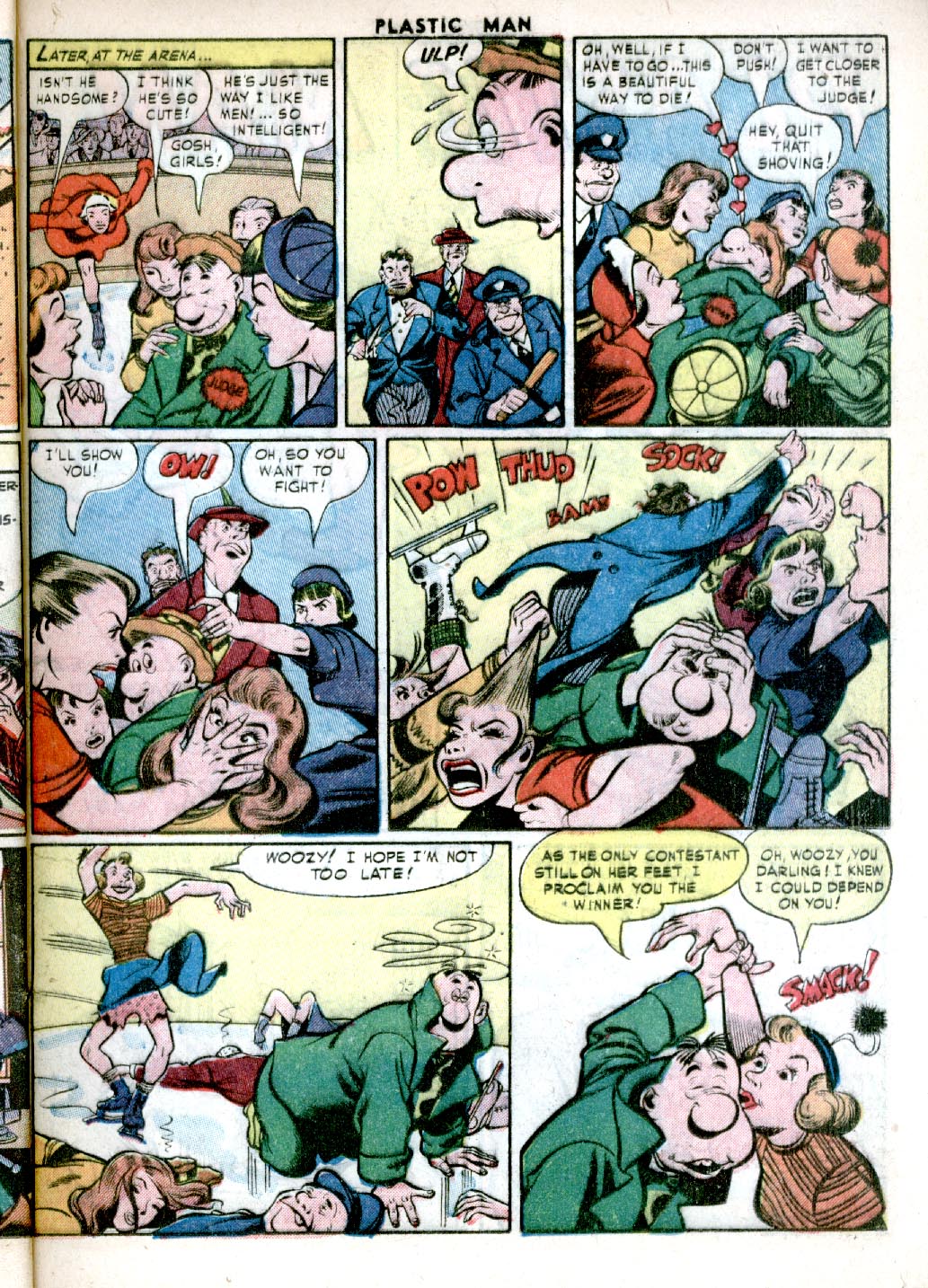 Read online Plastic Man (1943) comic -  Issue #46 - 17