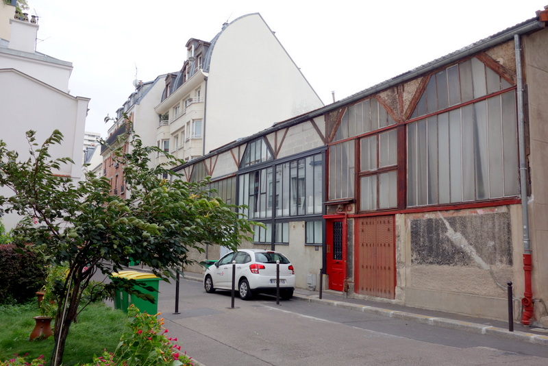 Paris Cité Falguière, charme mélancolique et