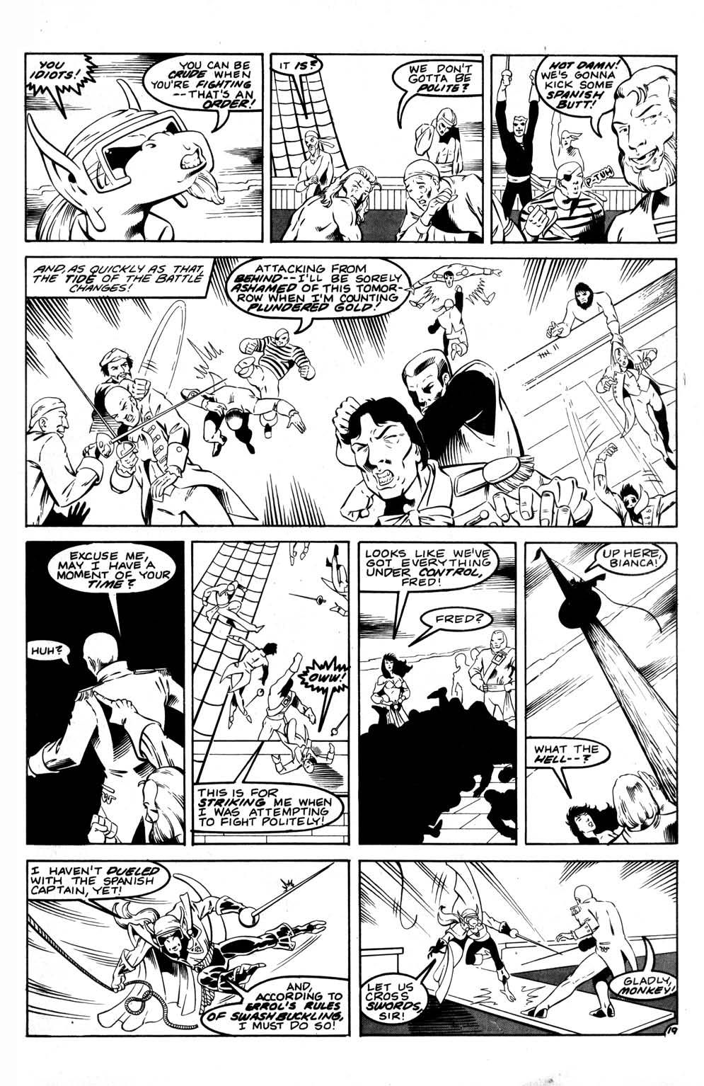 Read online Aristocratic Xtraterrestrial Time-Traveling Thieves comic -  Issue #9 - 21