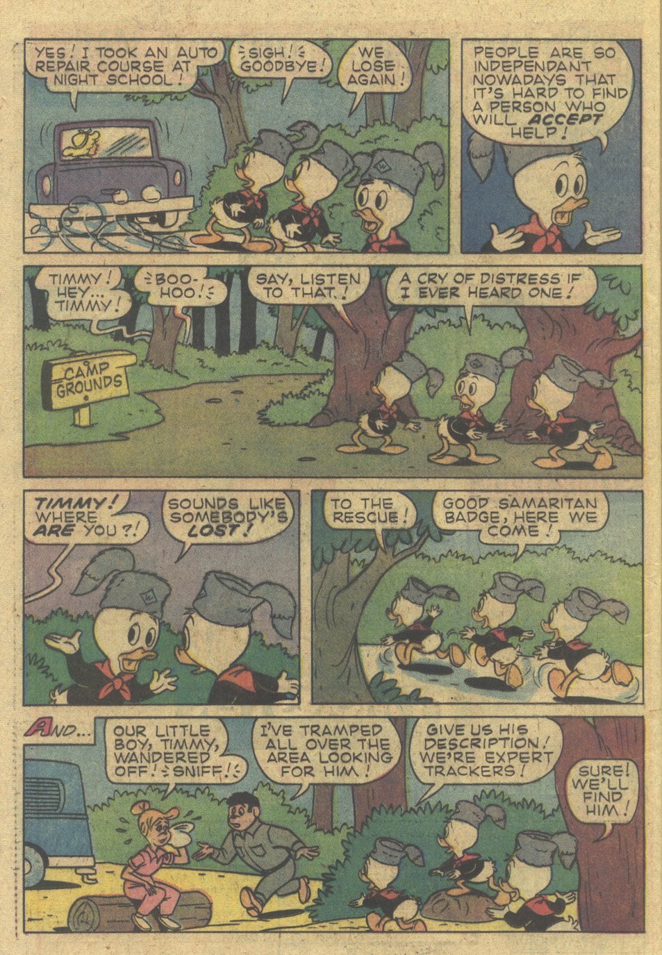 Read online Huey, Dewey, and Louie Junior Woodchucks comic -  Issue #37 - 24