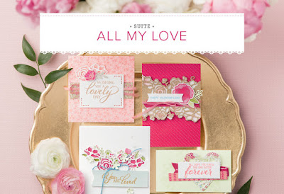 Show someone how much you care with a cute card made using the gorgeous All My Love Product Suite - see the complete range here - http://bit.ly/AllMyLoveSuite