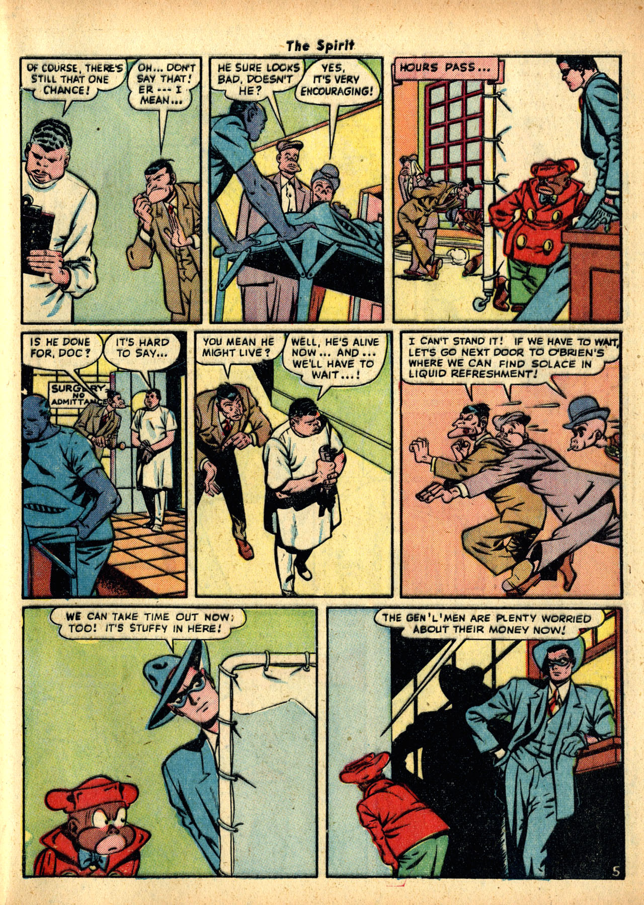 Read online The Spirit (1944) comic -  Issue #5 - 47