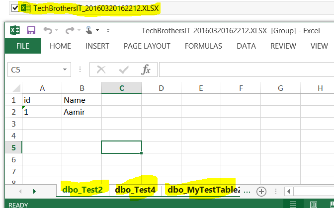 Welcome To TechBrothersIT: How to Create Sample Excel file with Sheet ...