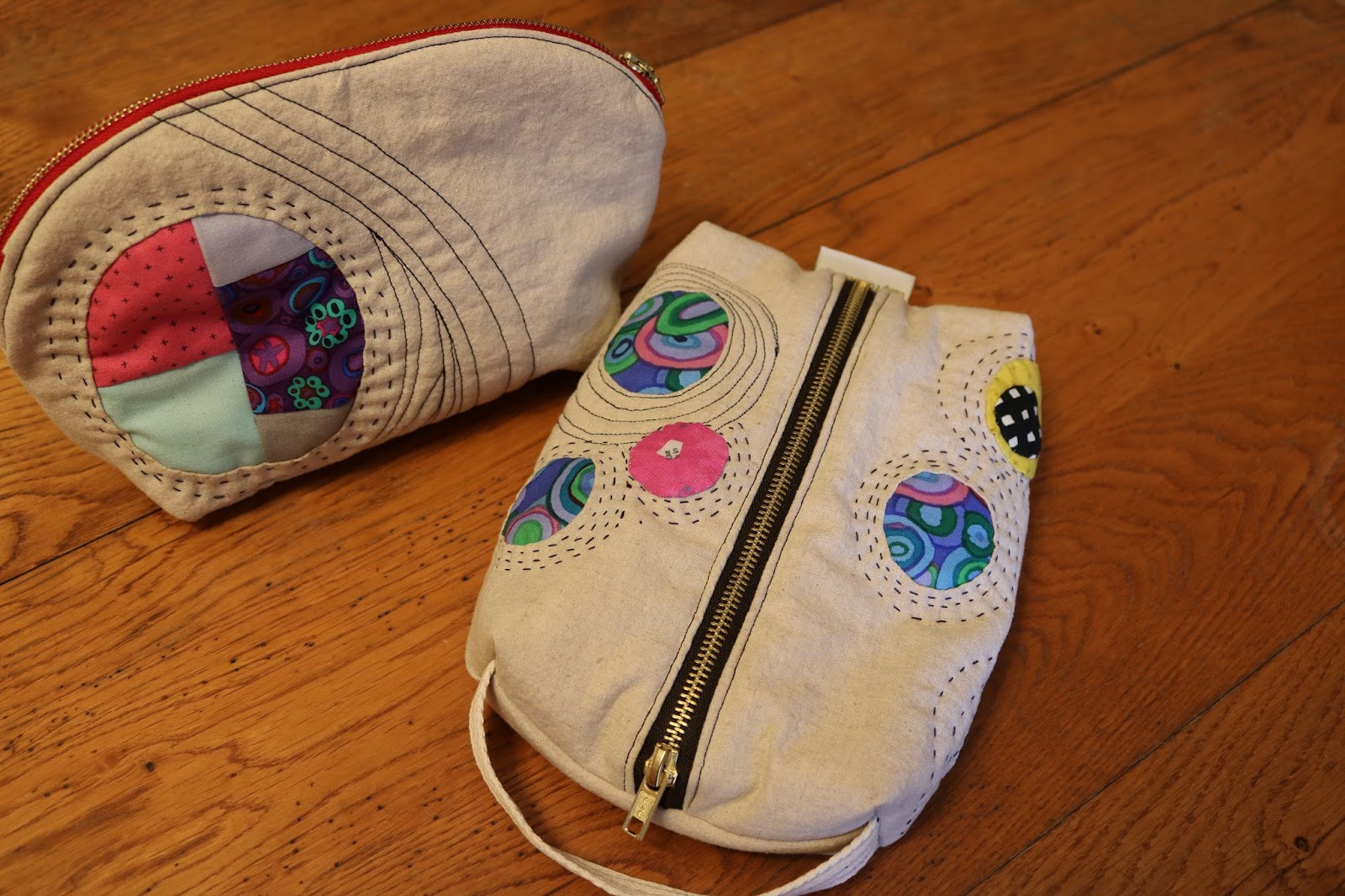 TIA CURTIS QUILTS: Quilted Boxy Zipper Bag Tutorial