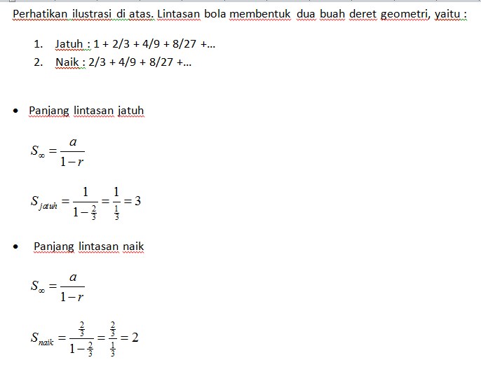 Contoh Soal Barisan Dan Deret Geometri