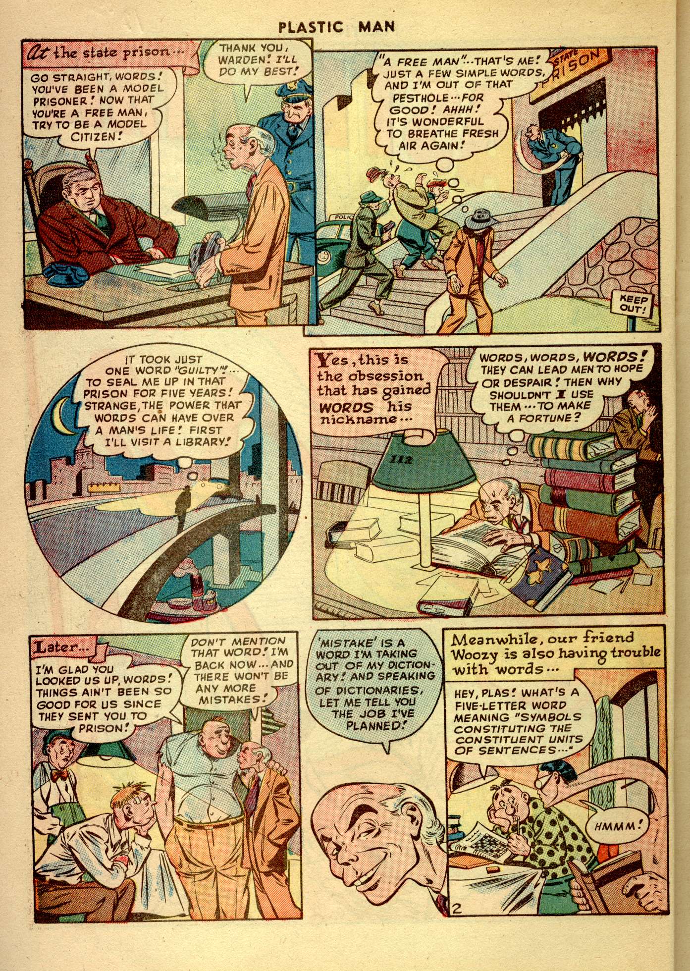 Read online Plastic Man (1943) comic -  Issue #14 - 4