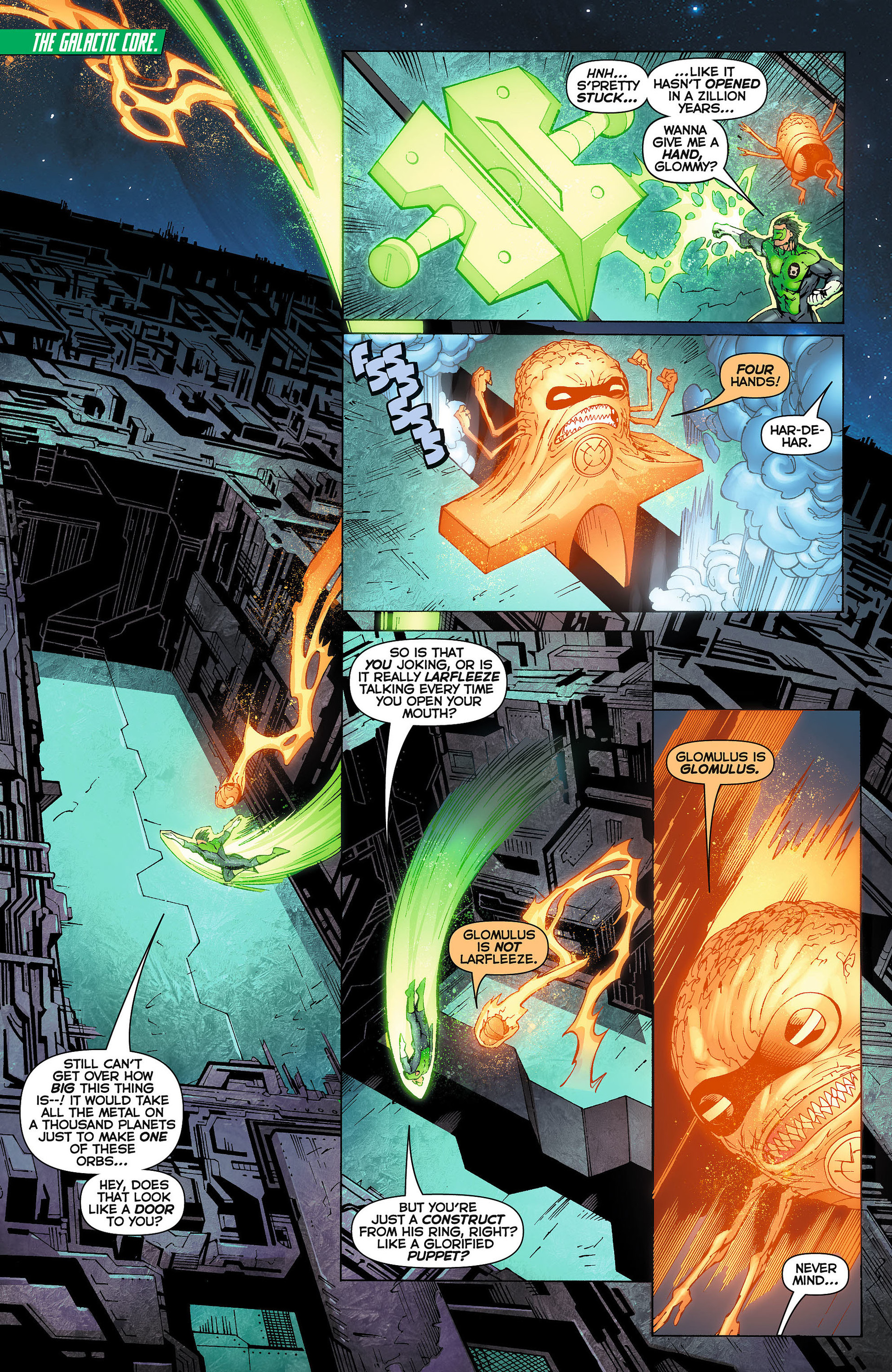 Read online Green Lantern: New Guardians comic -  Issue #5 - 11