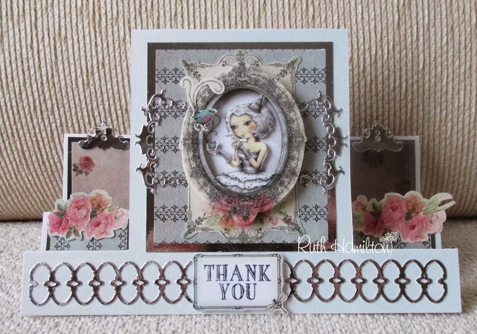 A Passion For Cards: Santoro Mirabelle stepper card