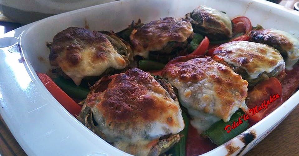 Enginar Çanağında Kaşarlı Köfte Dilek�le Mutfakta