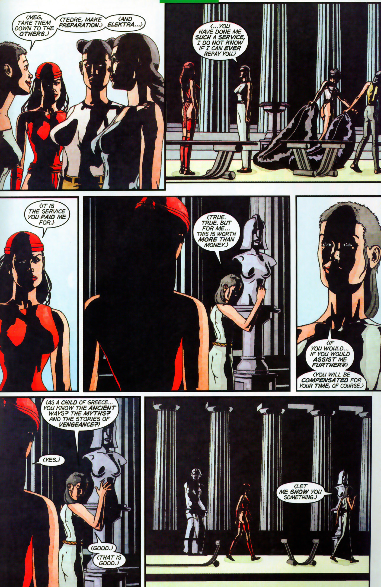 Read online Elektra (2001) comic -  Issue #8 - 22