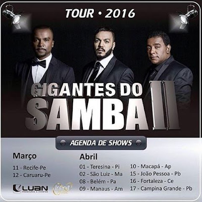 Gigantes Do Samba Tour Gigantes Do Samba Tour