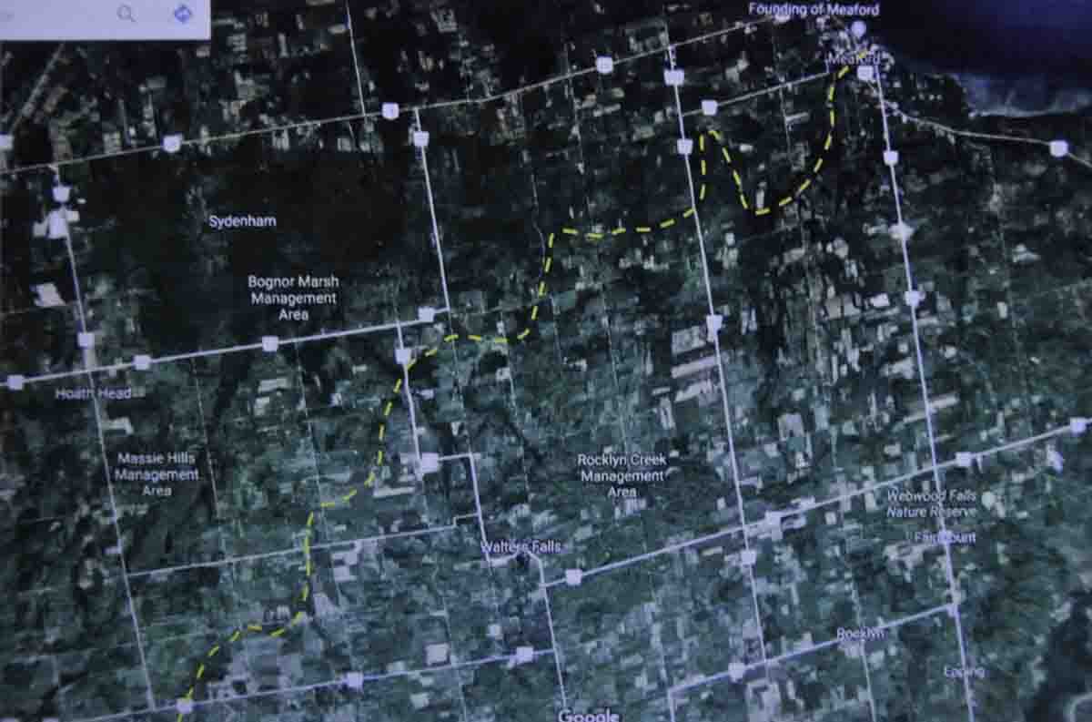 Bighead river fishing map