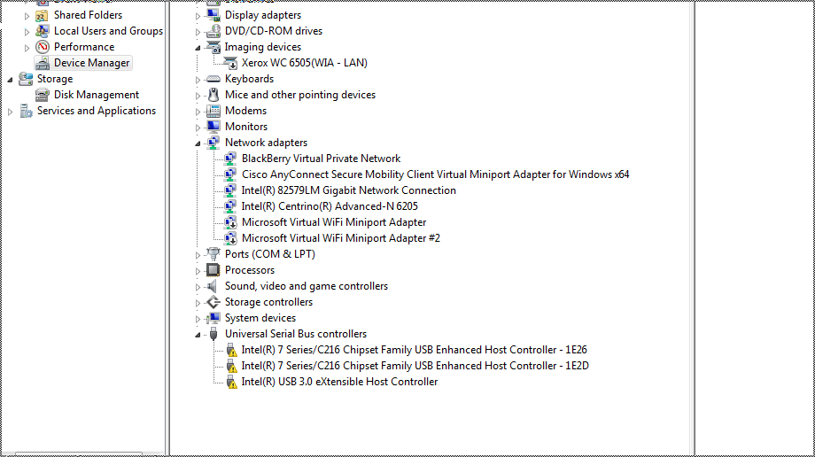 SCCM 2012 Powershell Scripts USB device is not working after windows