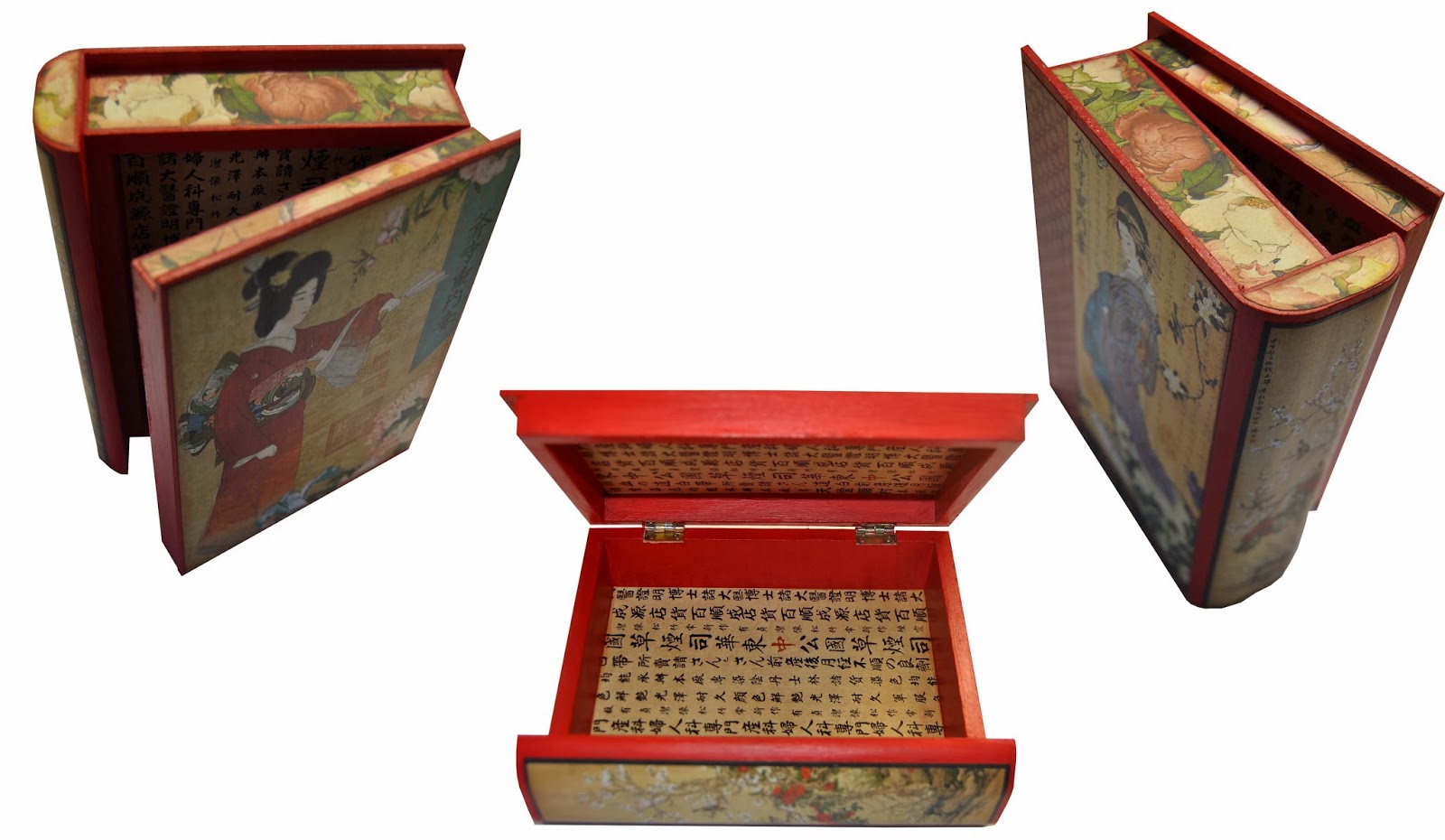 Caja de madera japonesa