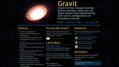 Gravit, Physic