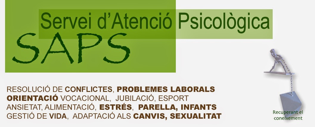 SAPS ??  SERVEI D'ATENCIÓ PSICOLÒGICA