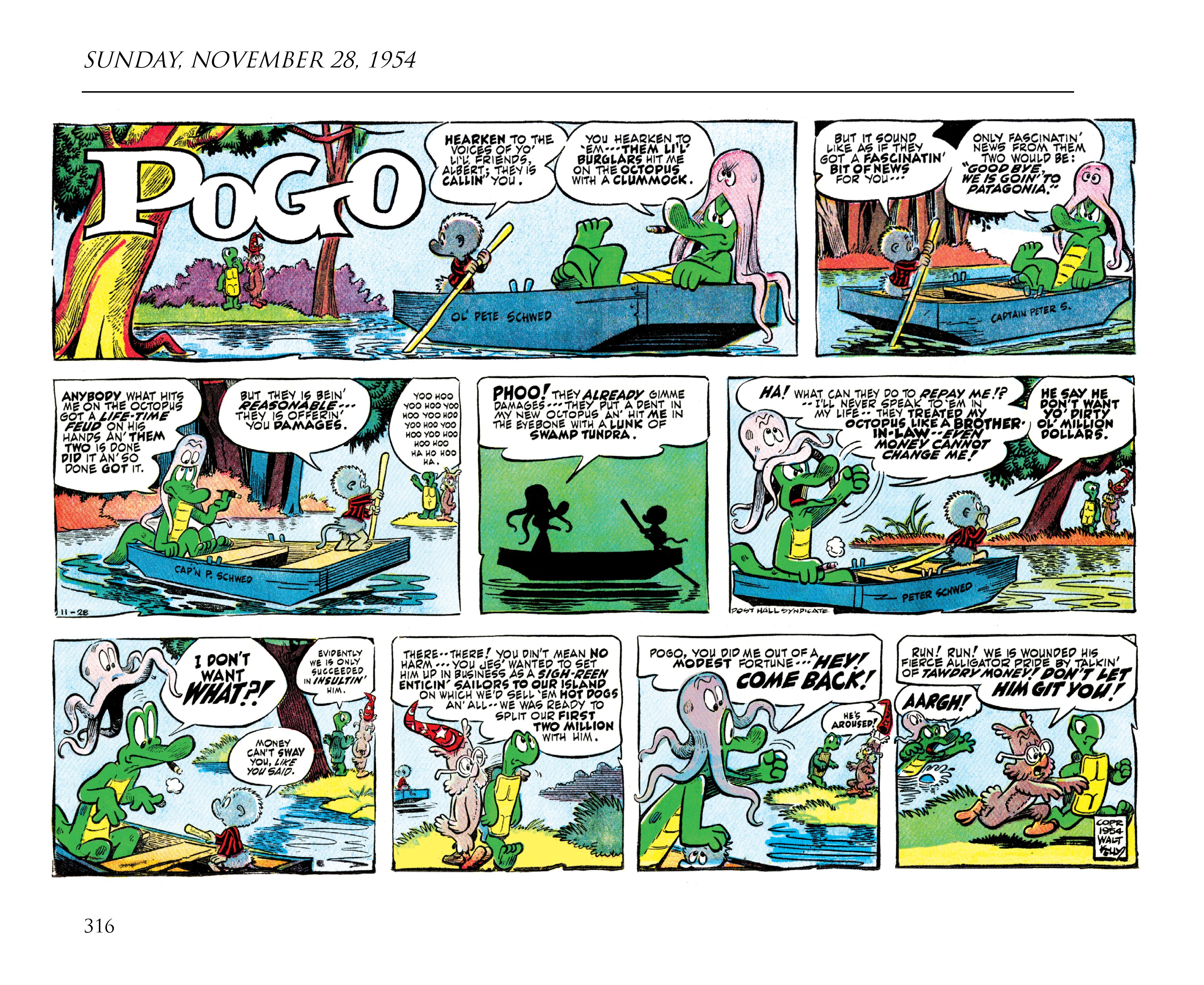 Read online Pogo by Walt Kelly: The Complete Syndicated Comic Strips comic -  Issue # TPB 3 (Part 4) - 28