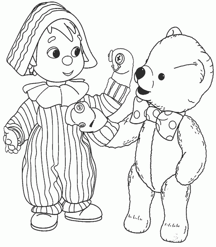 Coloring Pages Online: Andy Pandy Coloring Pages