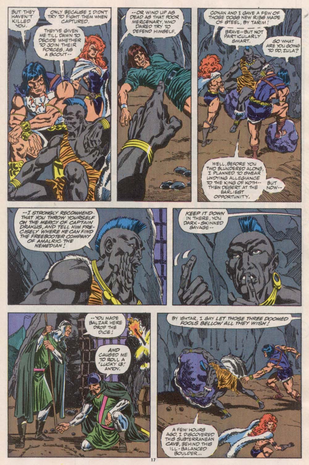 Read online Conan the Barbarian (1970) comic -  Issue #244 - 13