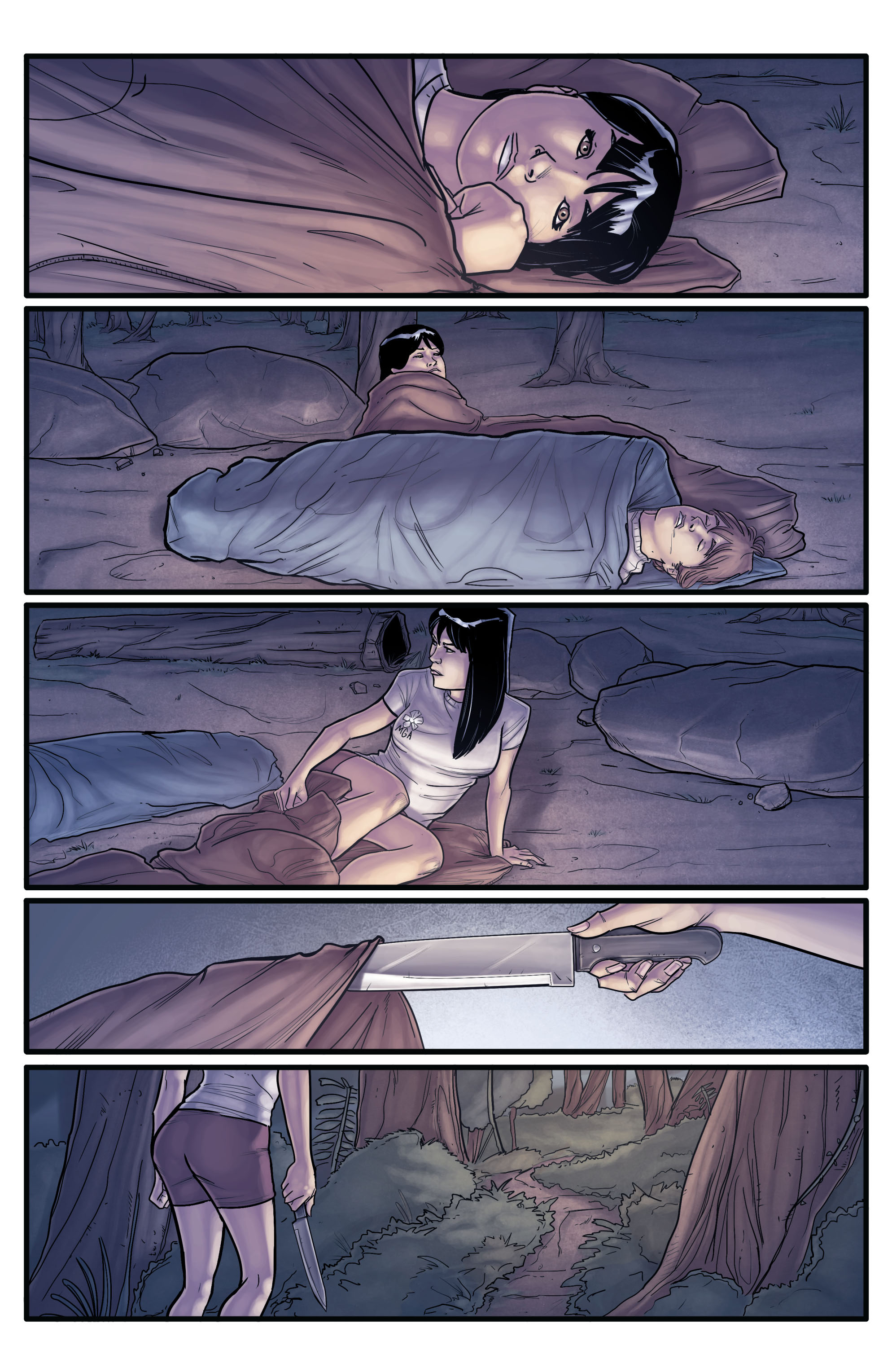 Read online Morning Glories comic -  Issue #15 - 26