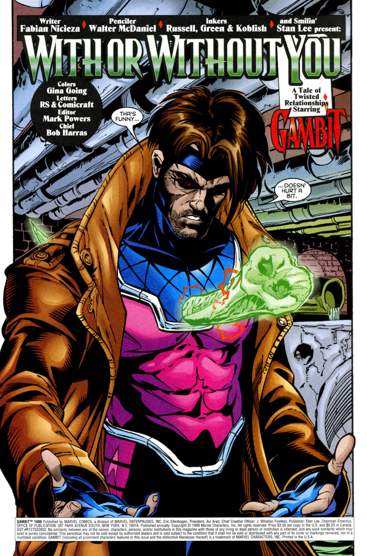 Gambit (1999) issue Annual 1 - Page 2