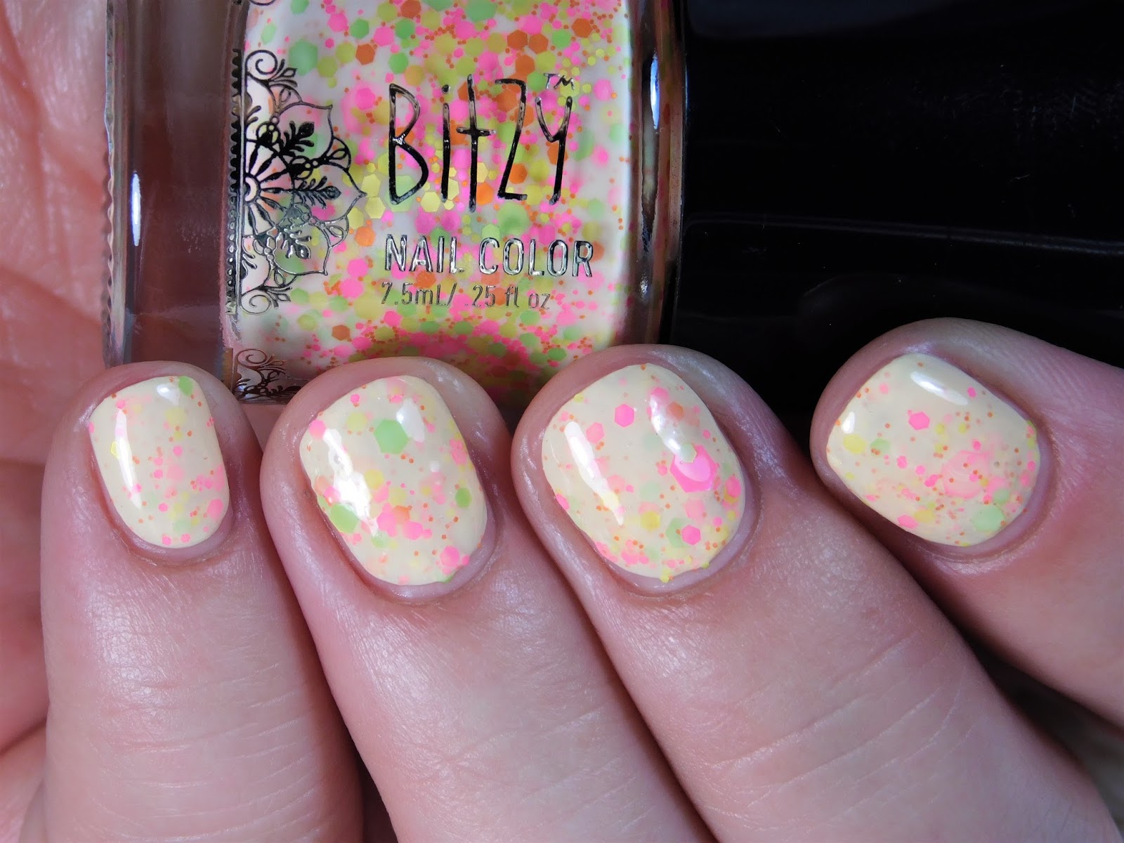 4. Bitzy Nail Polish Swatches in "Yes Please" Shade - wide 2