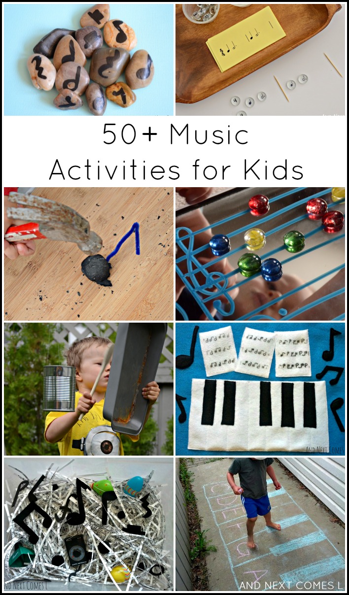 50+ music activities for kids