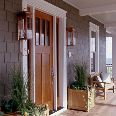 Exterior Door Styles on The Contrast In Styles Of The Doors Above And Below Are So Different