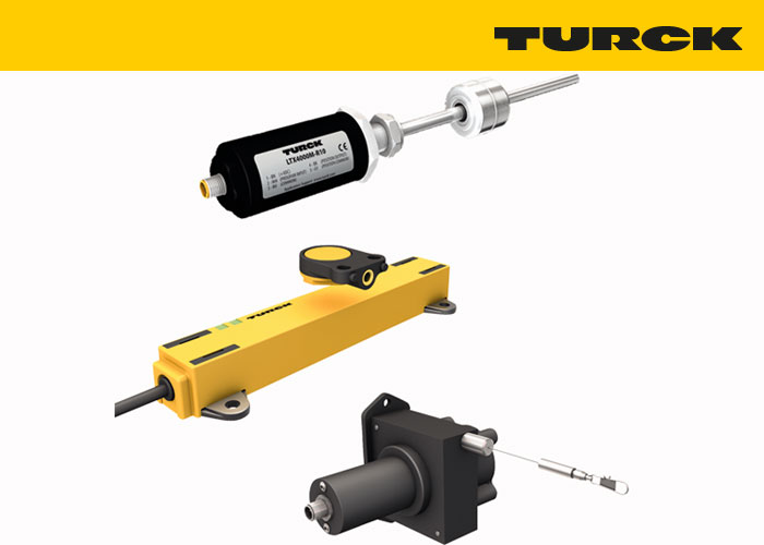 Turck’s linear position sensors, a variety of sensing technologies that