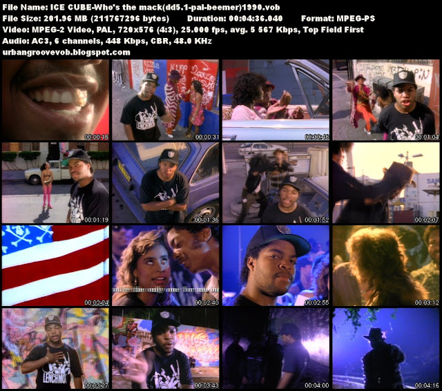 Urban Groove Vob Collection Ice Cube Who's The Mack (1990)