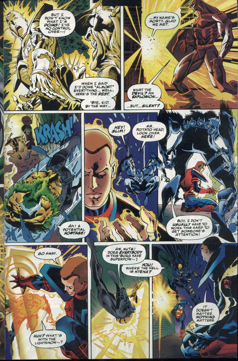 Read online DC Versus Marvel Comics comic -  Issue #4 - 8